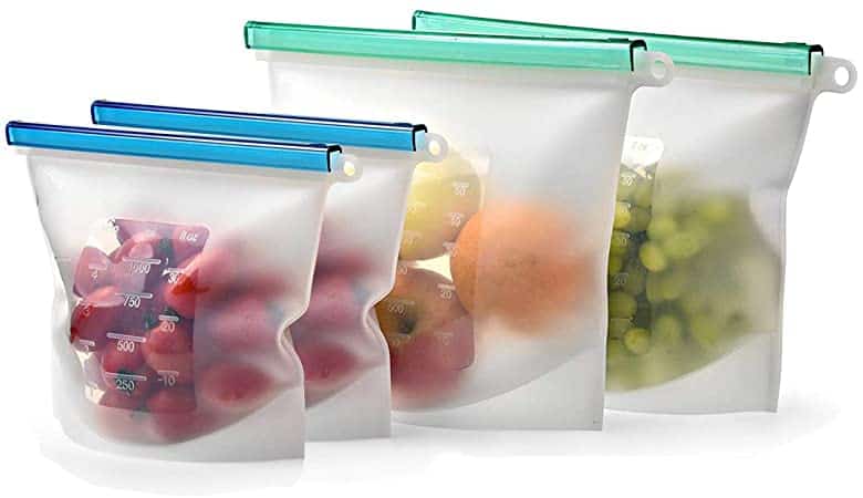 Sacchetti in silicone per alimenti, utili, sicuri e riciclabili!